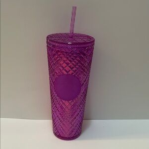 Starbucks Winter 2023 Light Purple Taffy Jeweled Tumbler